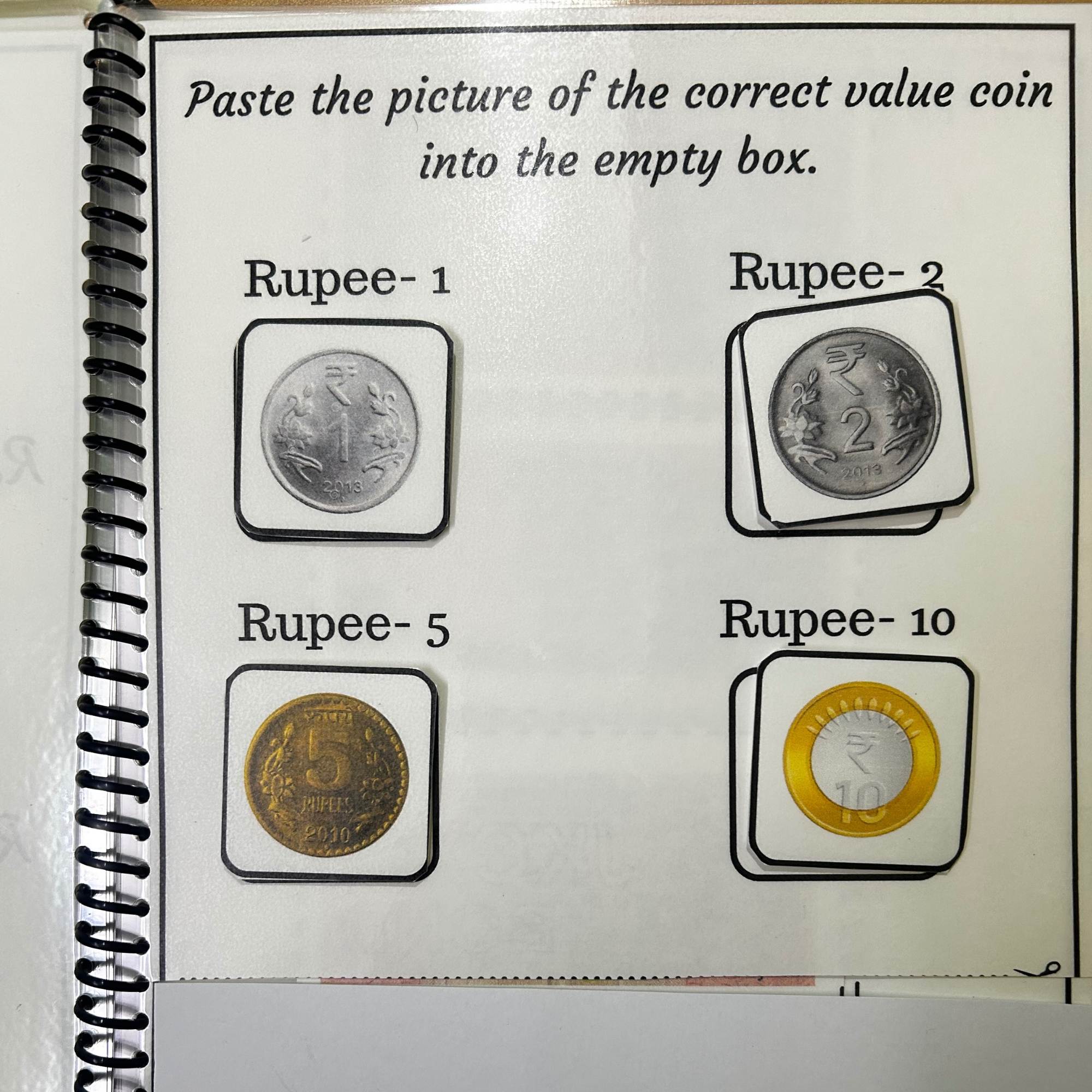 Indian Money Worksheets for Class 1 - Image 4