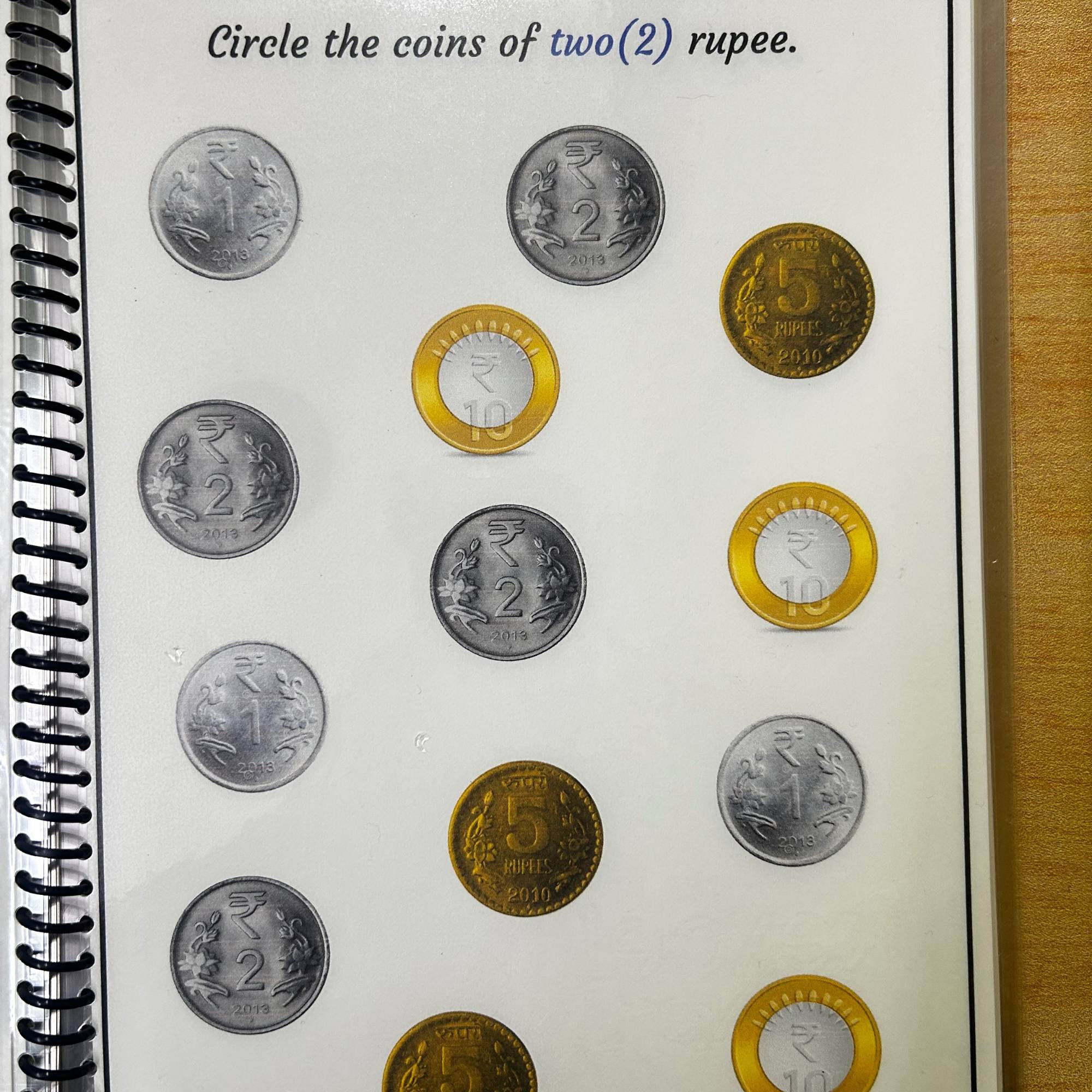 Indian Money Worksheets for Class 1 - Image 3