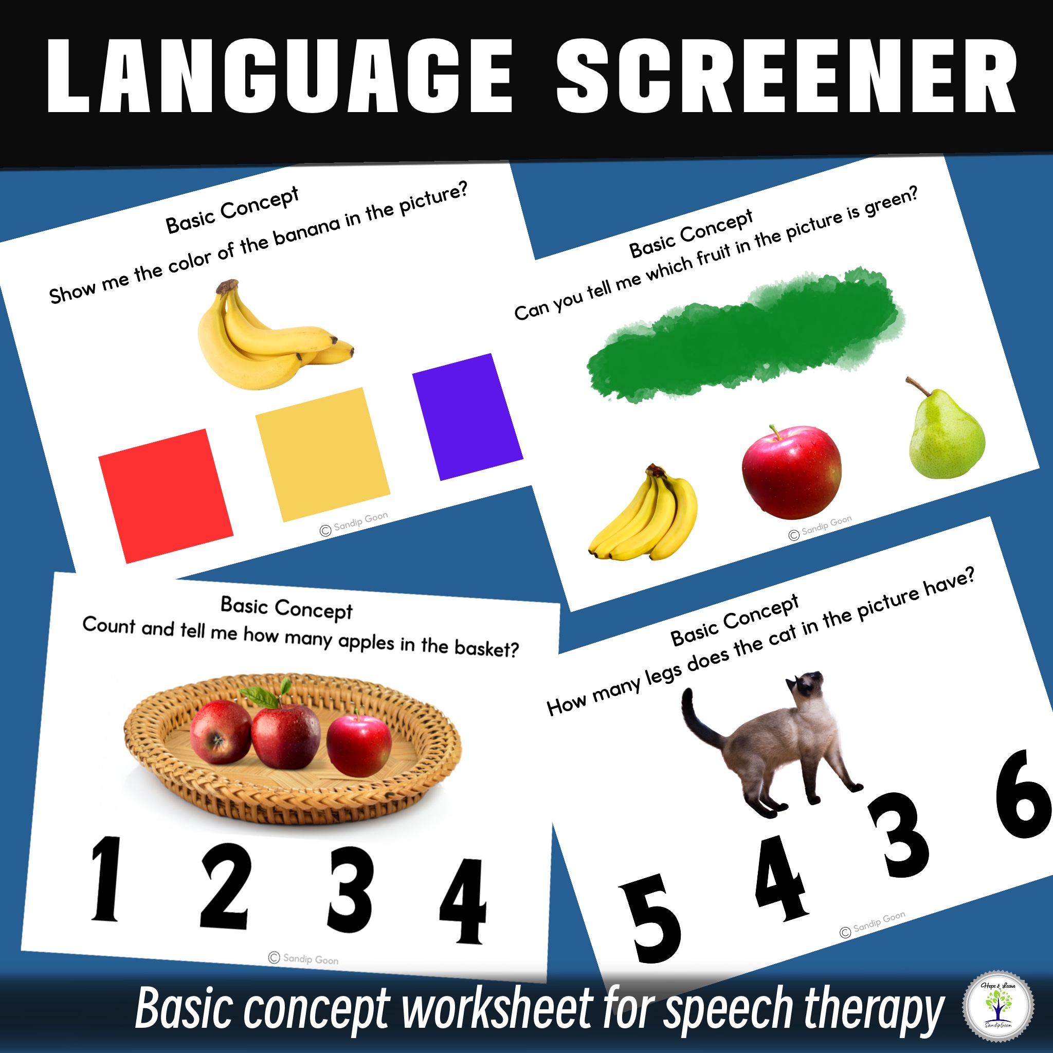 speech therapy worksheets