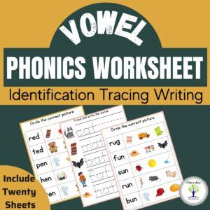 Phonics Worksheets for preschool and Kindergarten students
