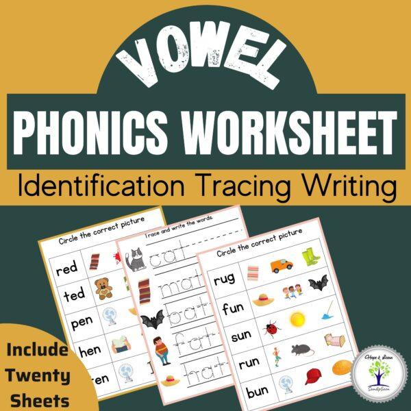 Phonics Worksheets for preschool and Kindergarten students
