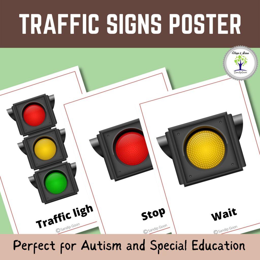 Free Traffic And Road Sign Poster Resource For Teacher