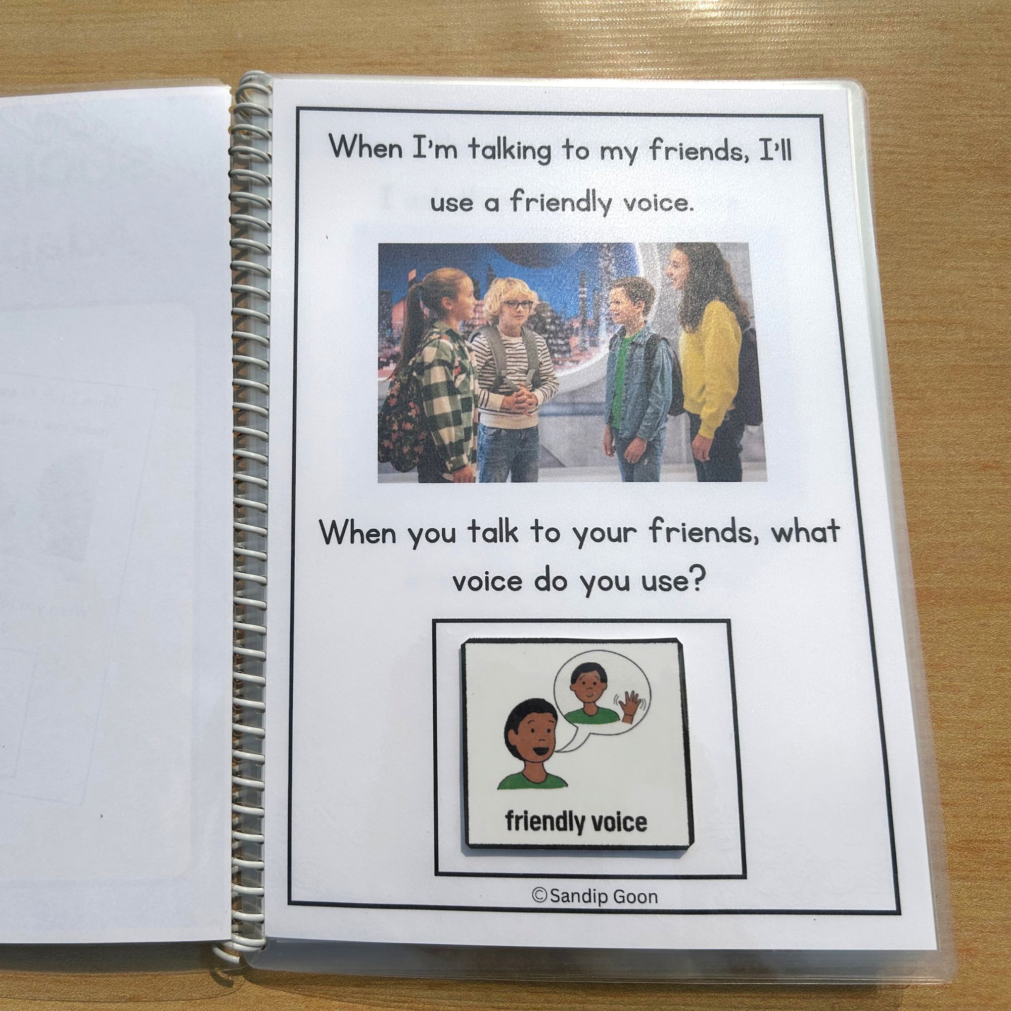Social Skills for Autism Adapted Book - Image 2