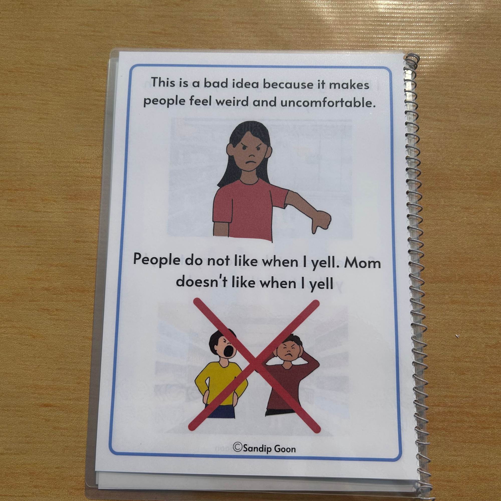 Social Manners Social Story for Autism - Image 3