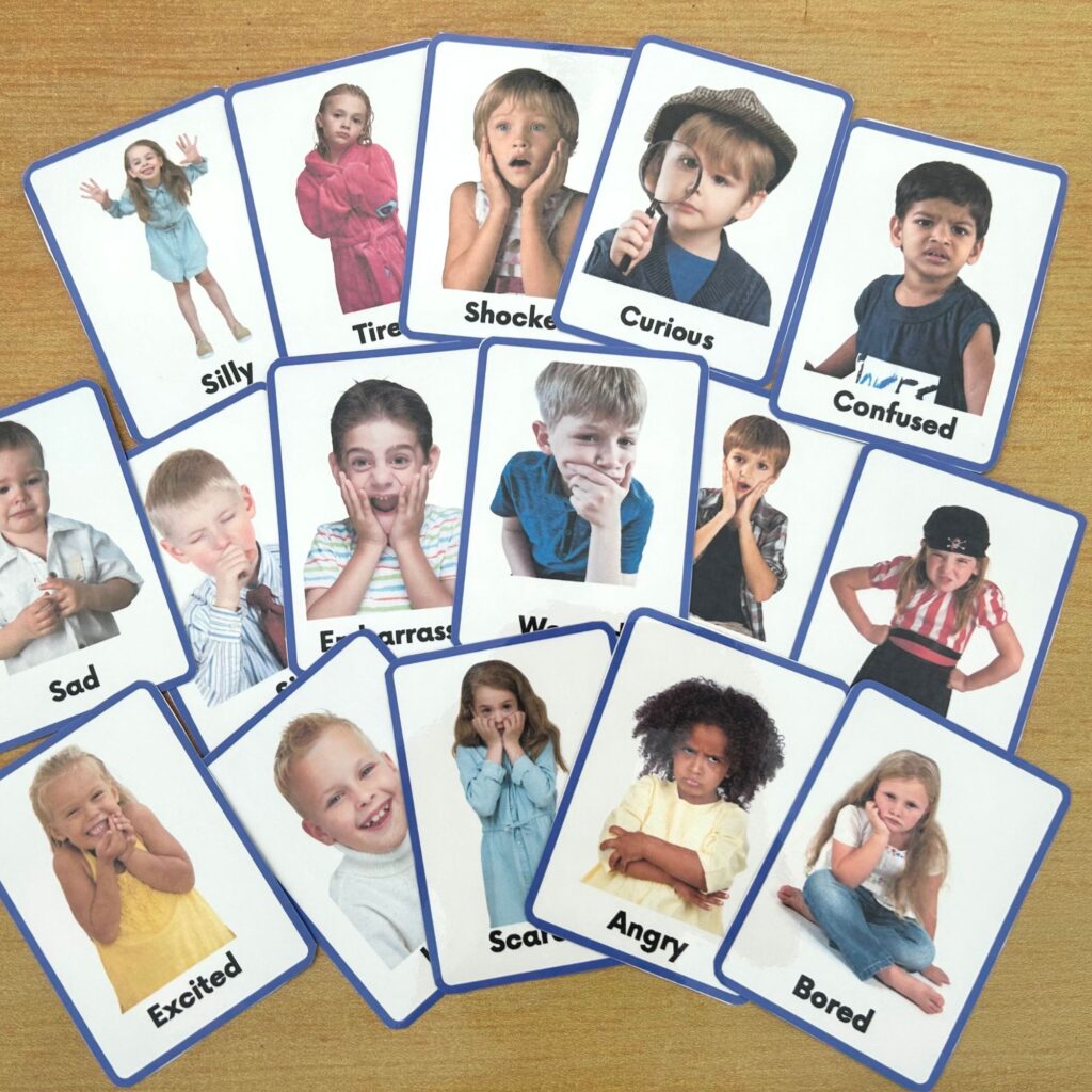 Emotions and Feelings Flash Cards - Resource For Teacher