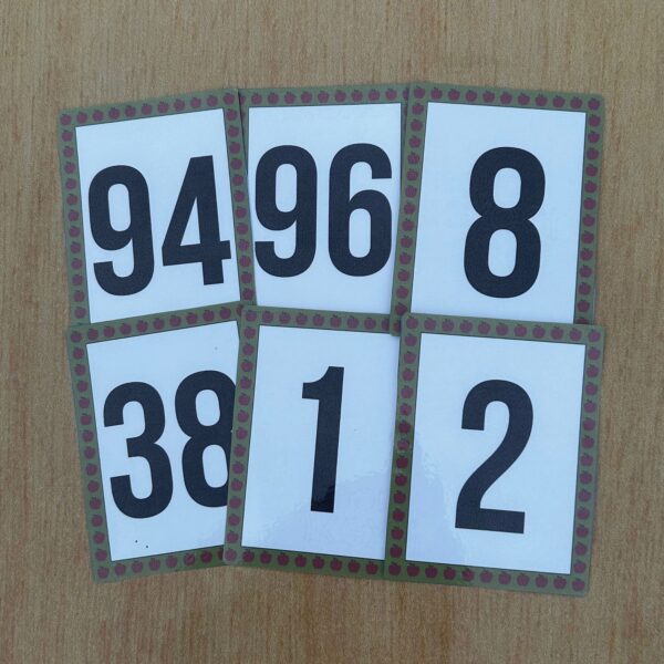 Number Flash Cards