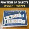 Functions of Objects Speech Therapy