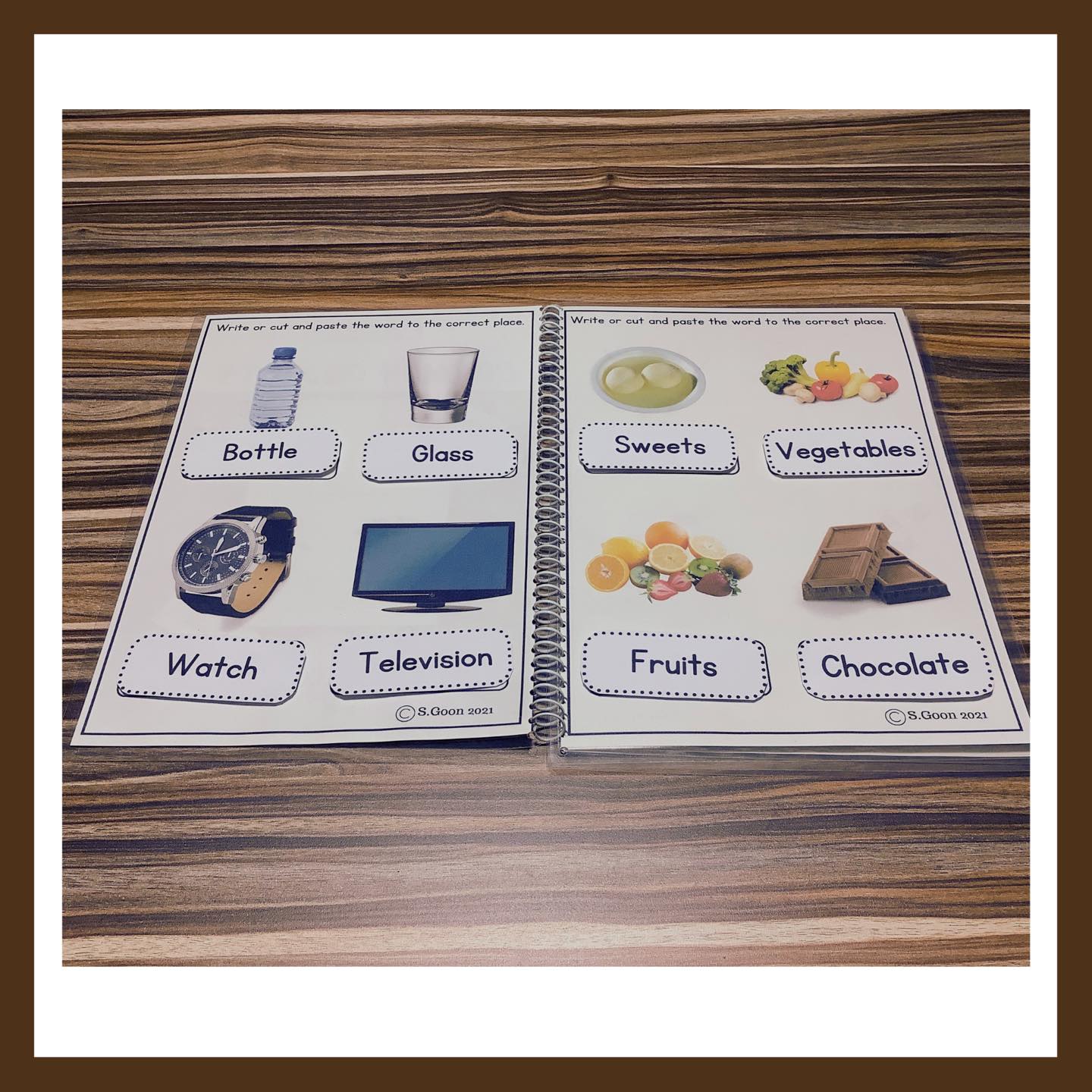 Labeling 108 Common Objects - Resource For Teacher