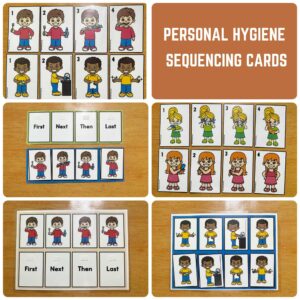 Personal Hygiene Sequencing Cards