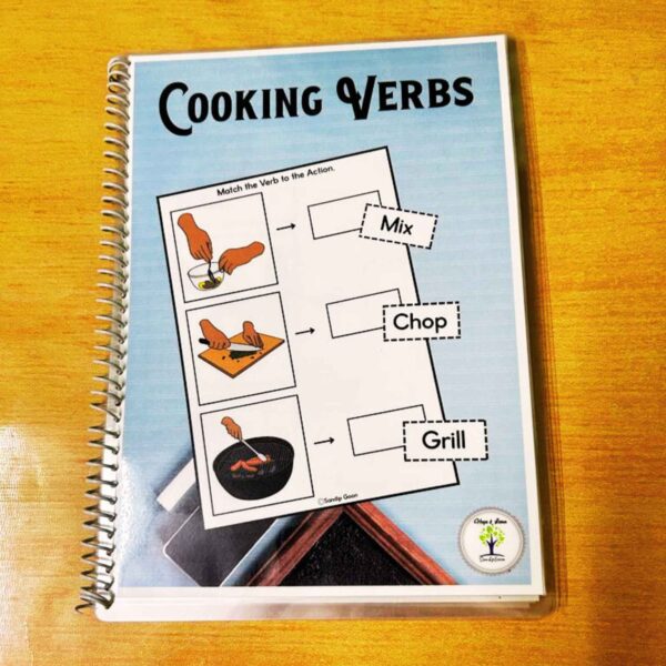 Cooking Verbs Vocabulary Match