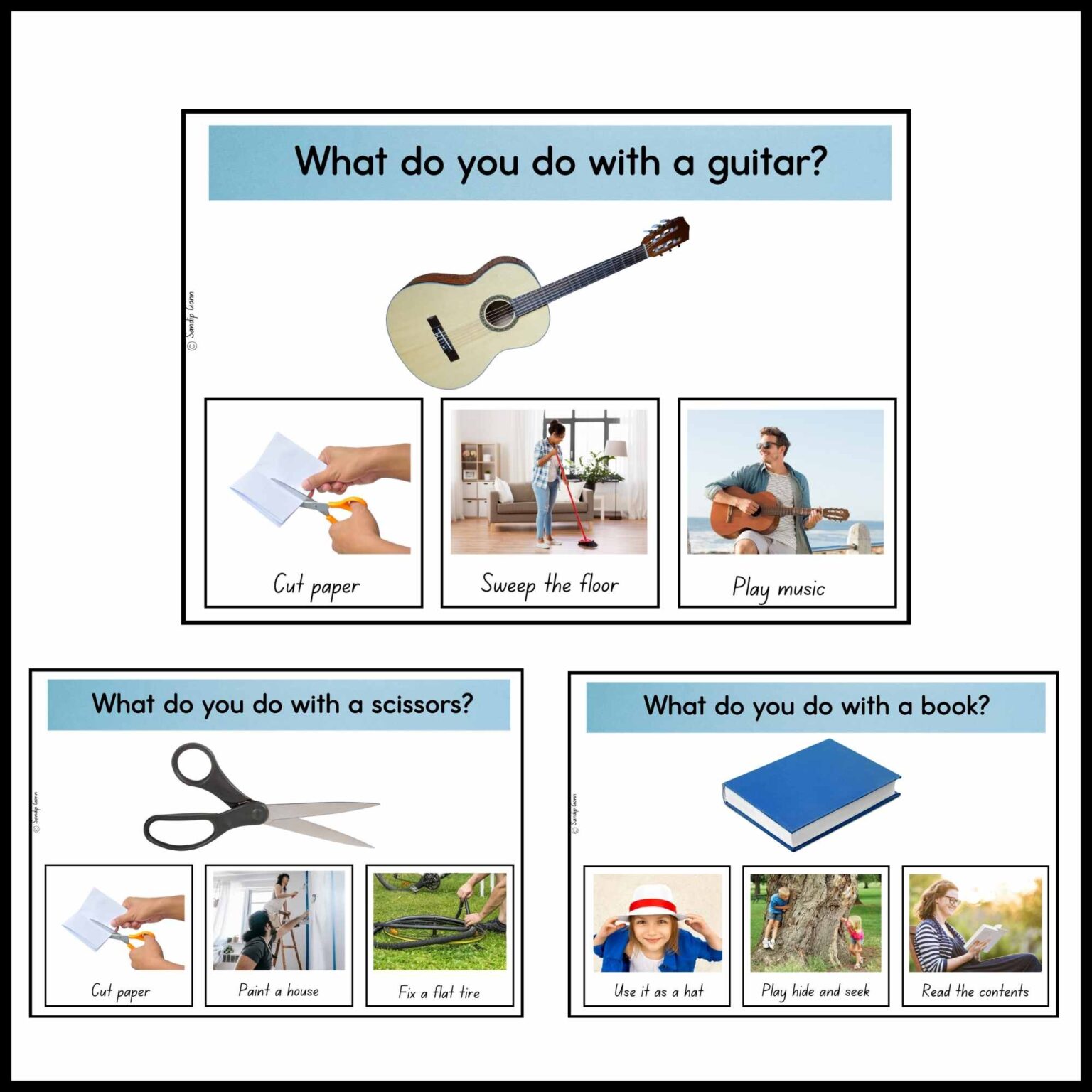 Object Function Speech Therapy - Resource For Teacher