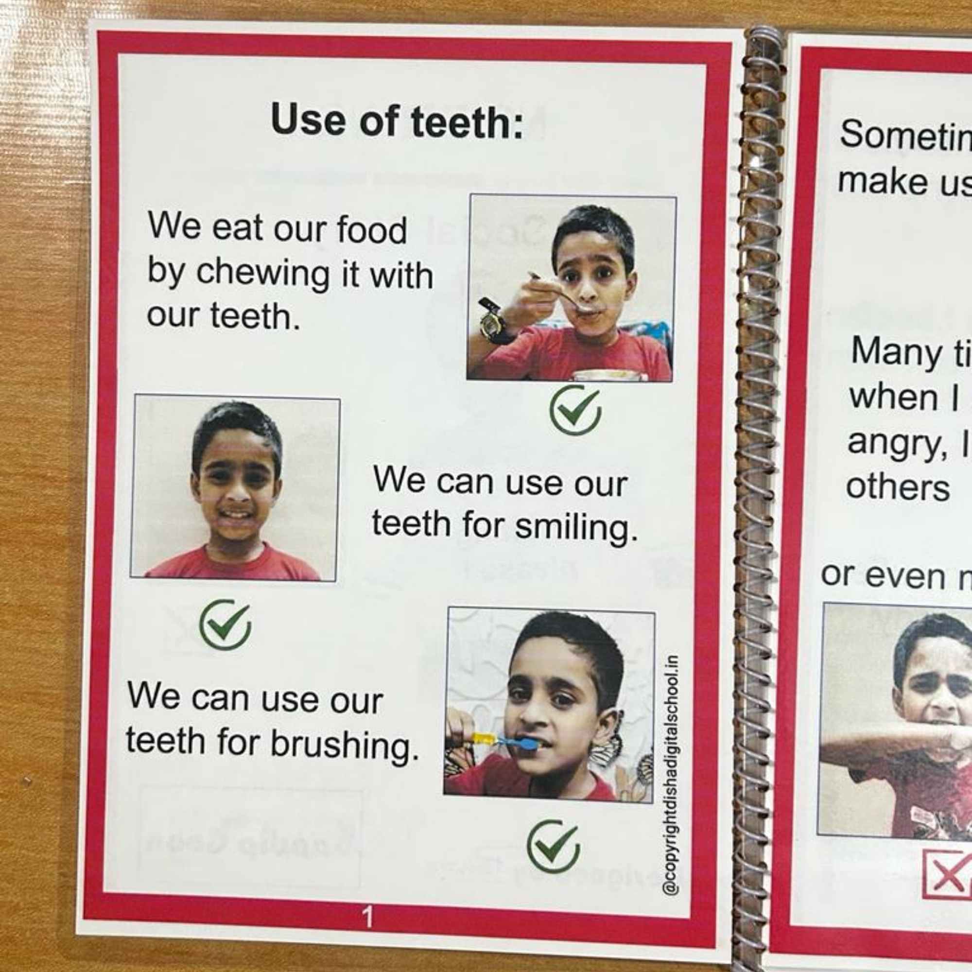 No Biting Social Story for Autism - Image 2