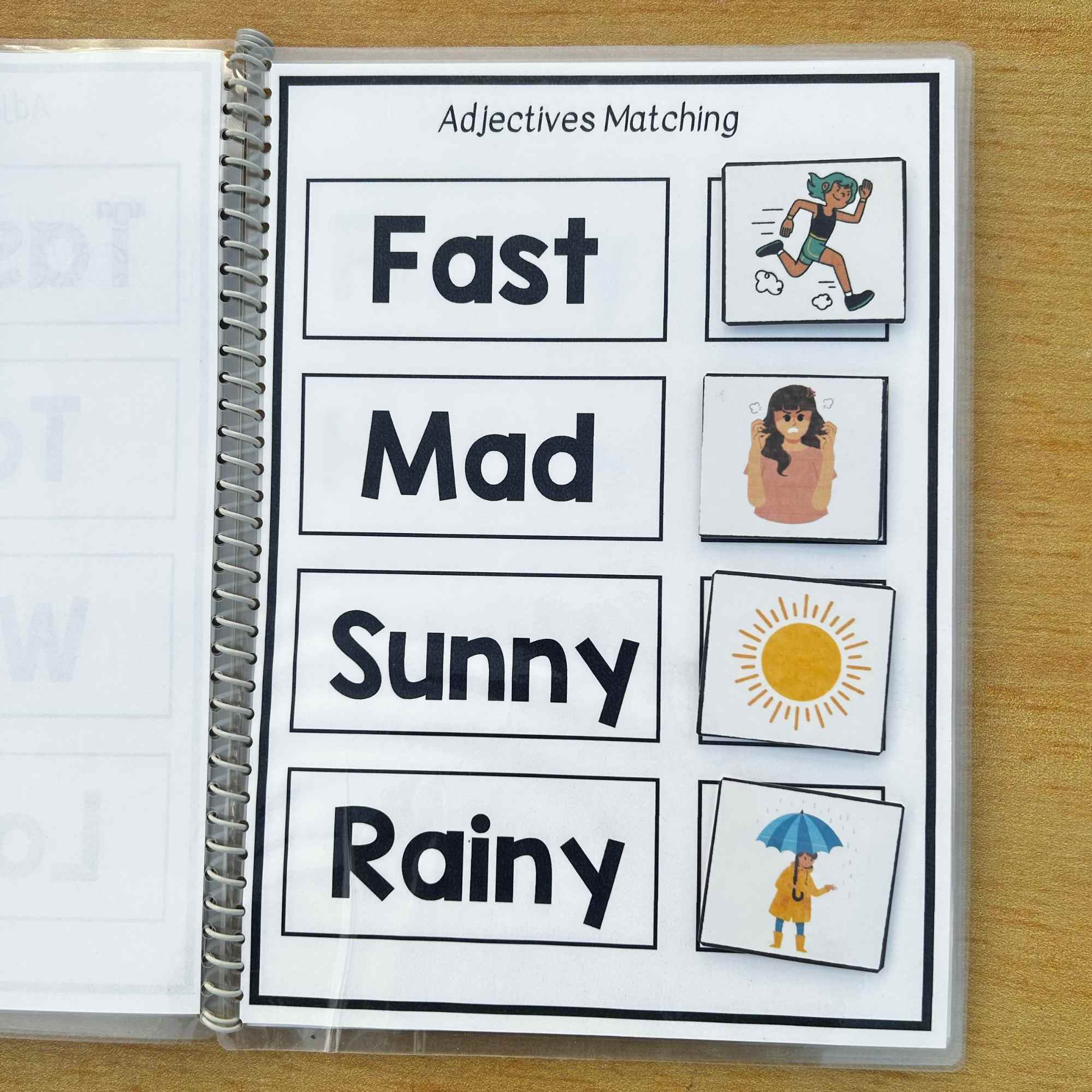 Comparative Adjectives Matching Book - Image 2