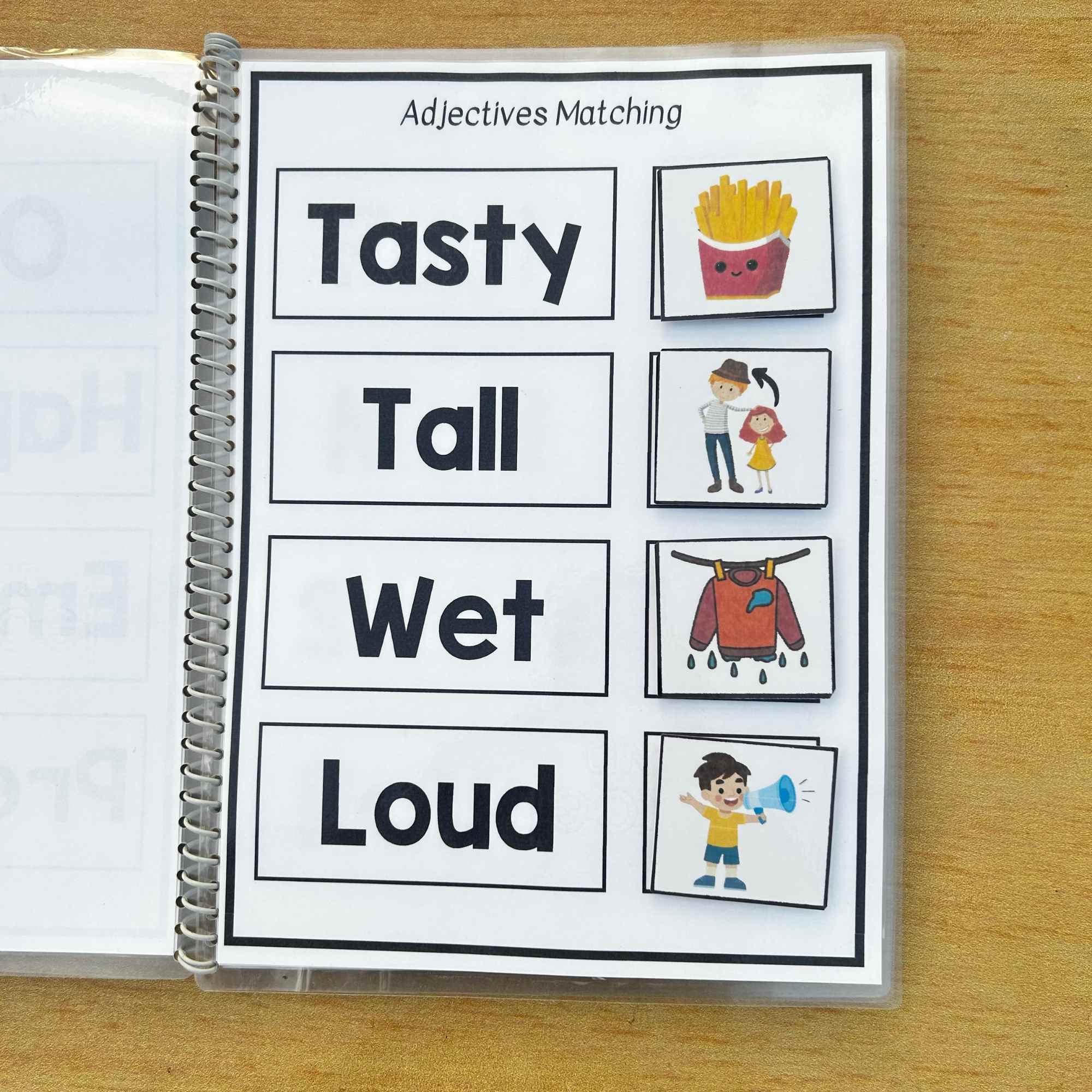 Comparative Adjectives Matching Book - Image 3