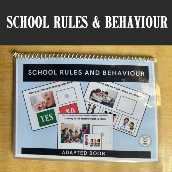 School Rules and Behaviour Adapted Book