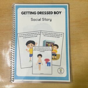 Getting Dressed Social Story for Boys