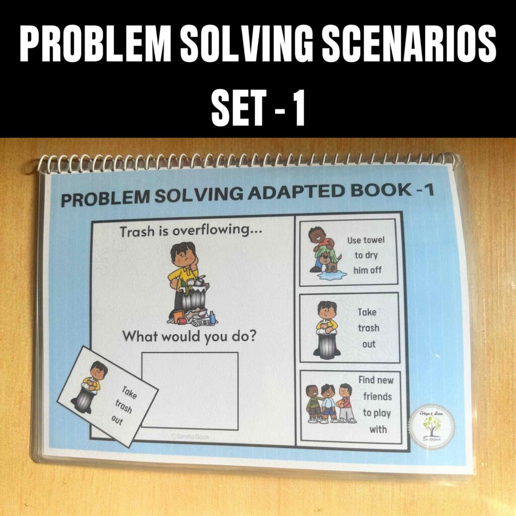 Social Problem Solving for Speech Therapy - Resource For Teacher