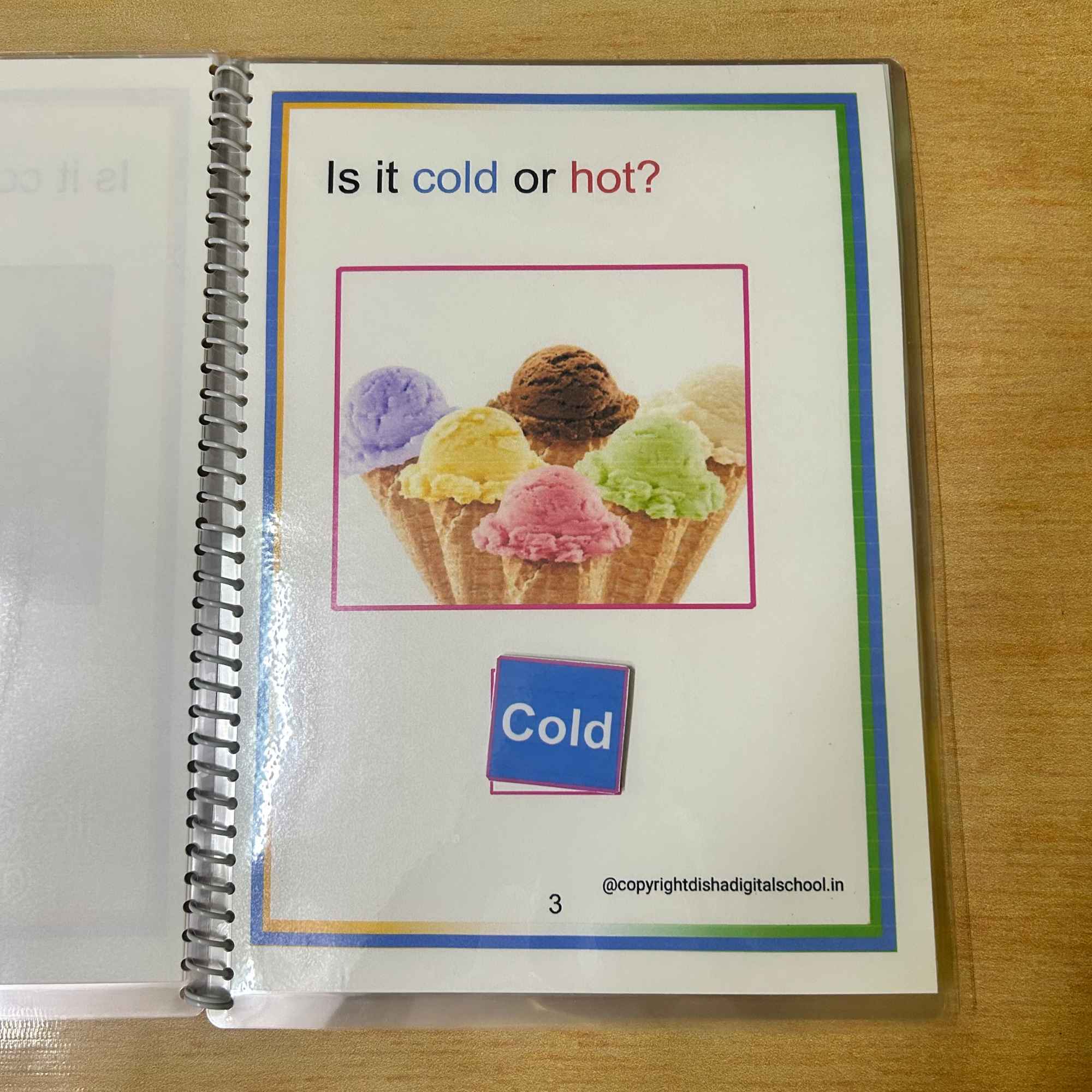 Hot and Cold Worksheet for Kindergarten - Image 3