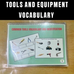 Tools and Equipment Vocabulary