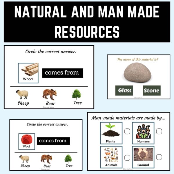 Natural and man Made Resources