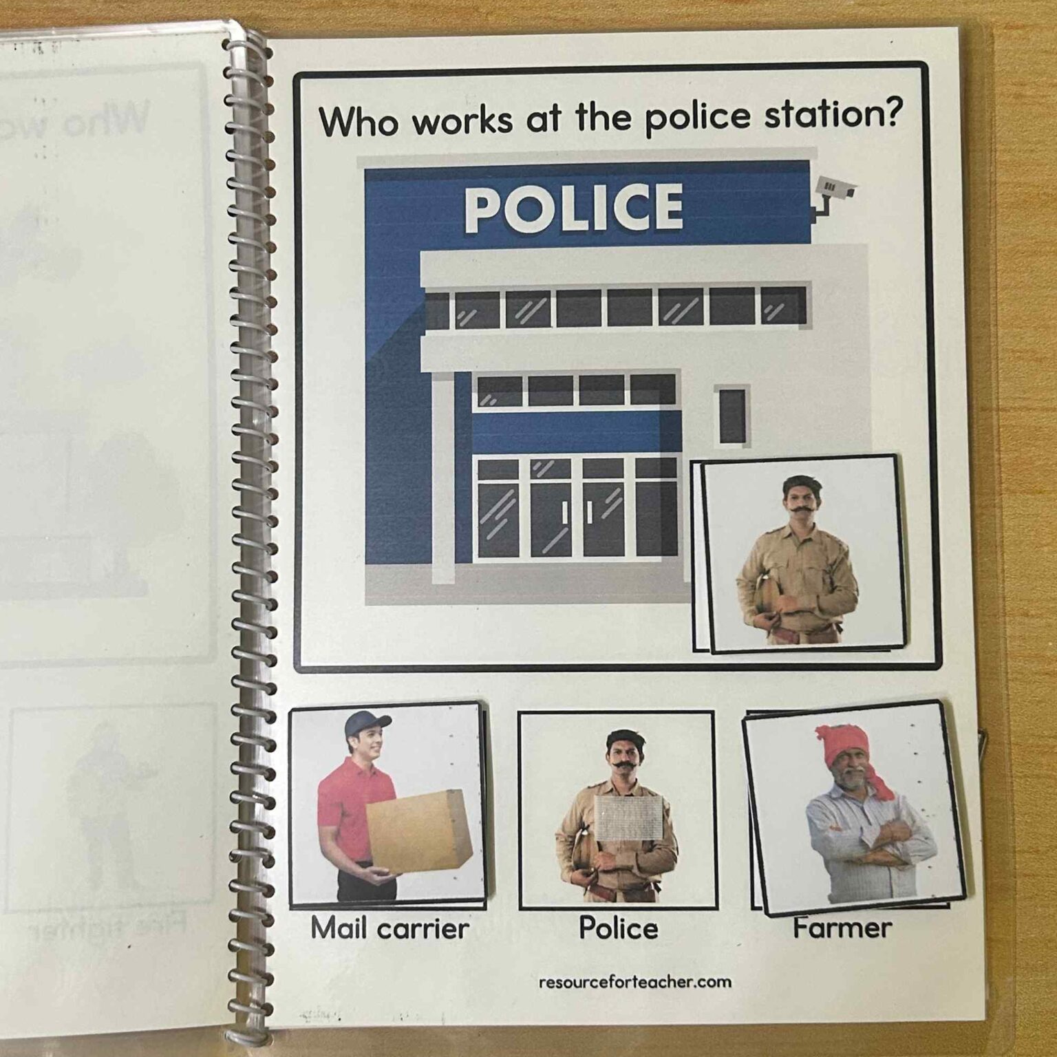 Community Helpers and Their Workplace - Resource For Teacher