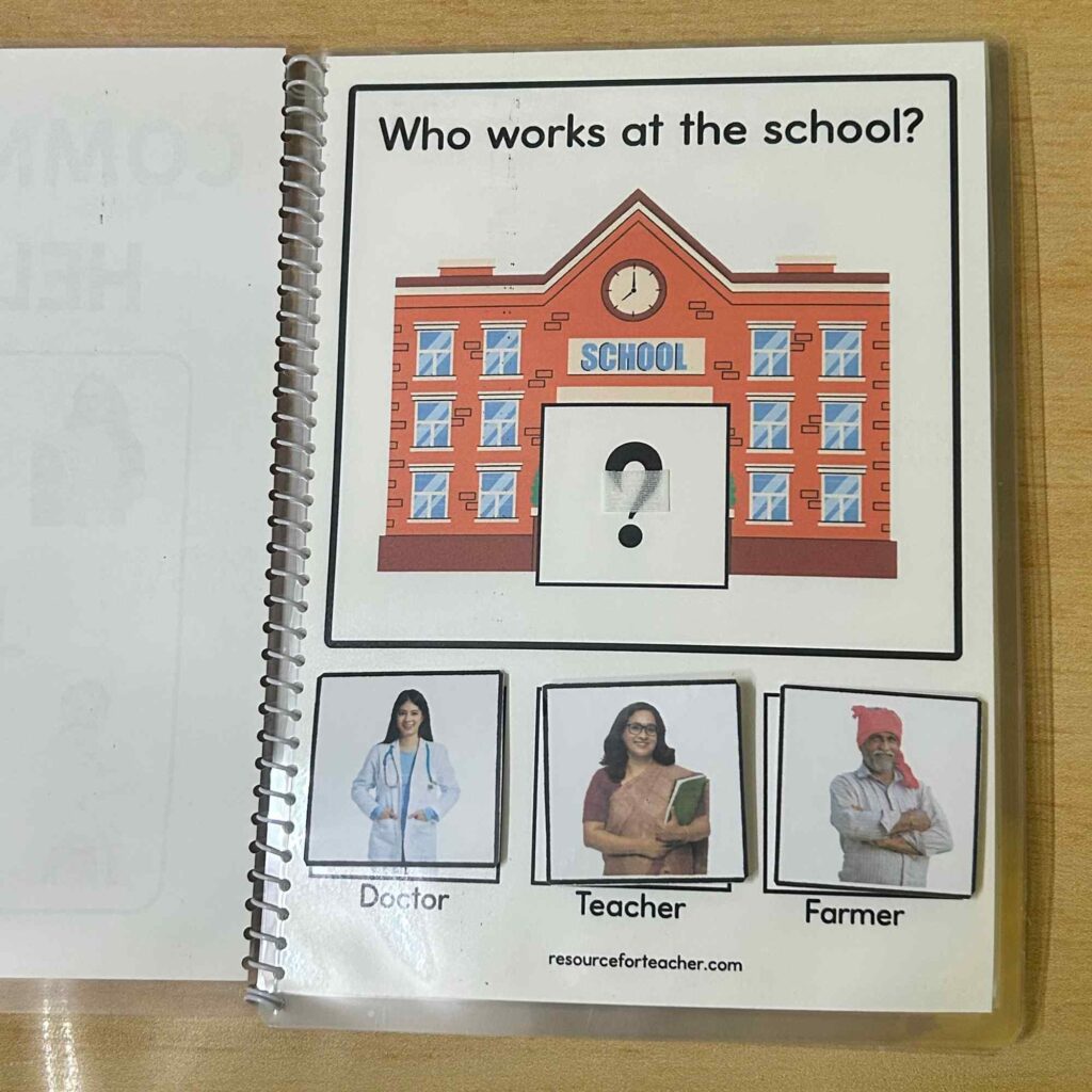 Community Helpers and Their Workplace - Resource For Teacher