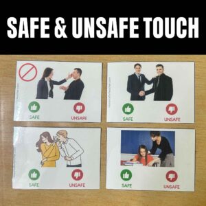 Safe and Unsafe Touch Worksheets