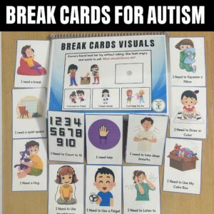 Break Card Visuals for Autism