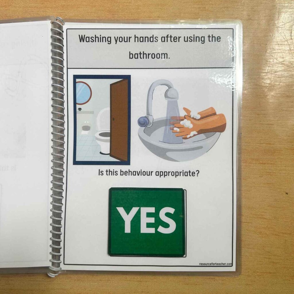 Appropriate And Inappropriate Behaviours - Resource For Teacher