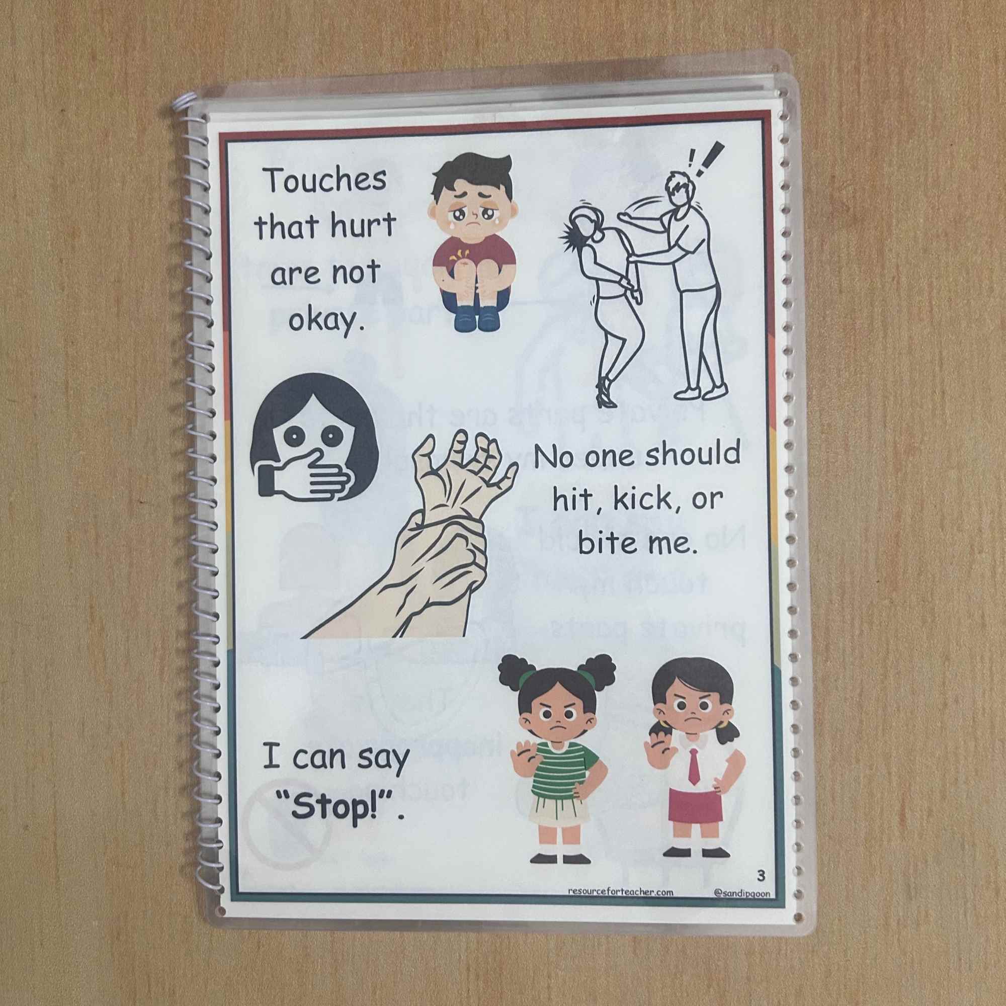 Appropriate and Inappropriate Touch Worksheets - Image 2