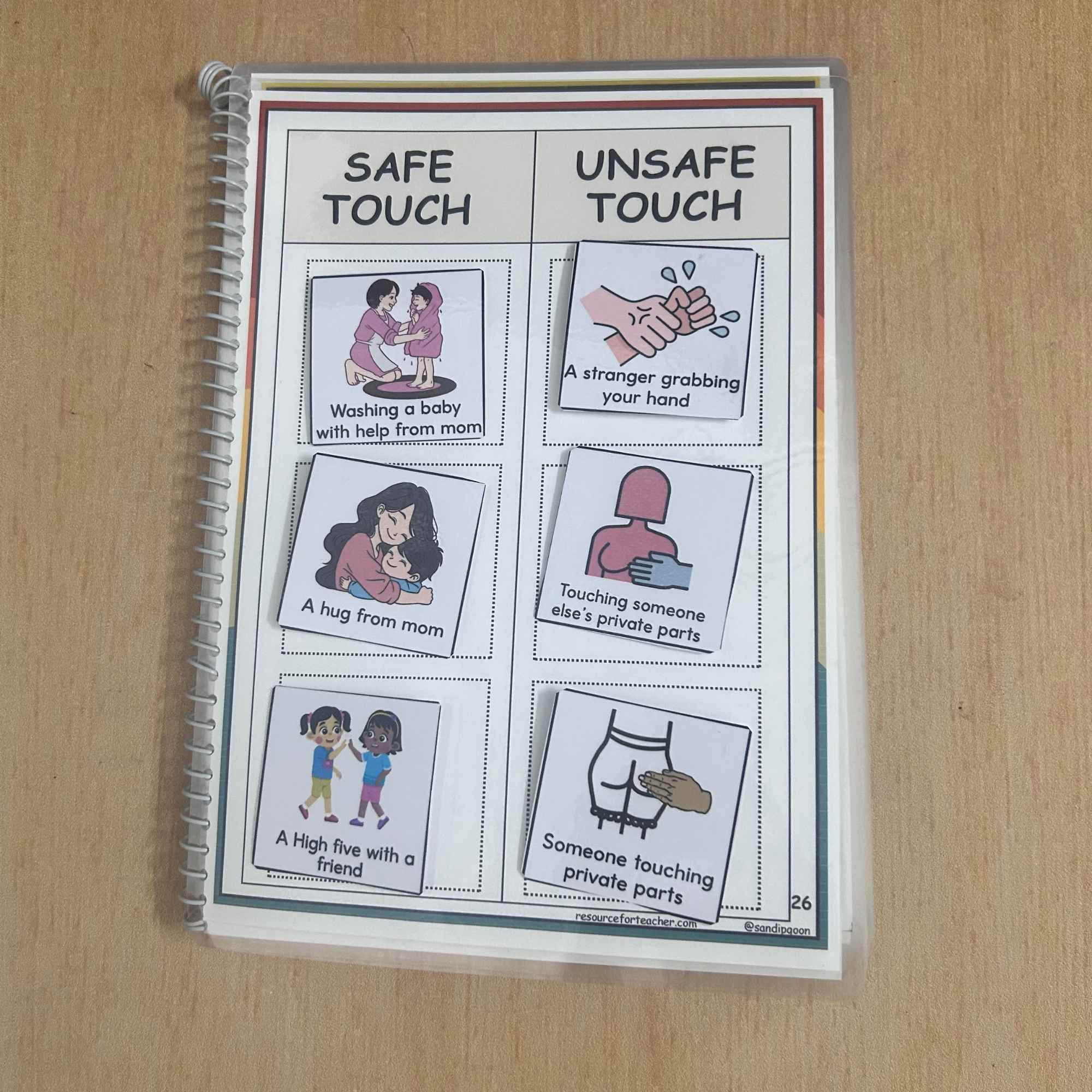 Appropriate and Inappropriate Touch Worksheets - Image 3