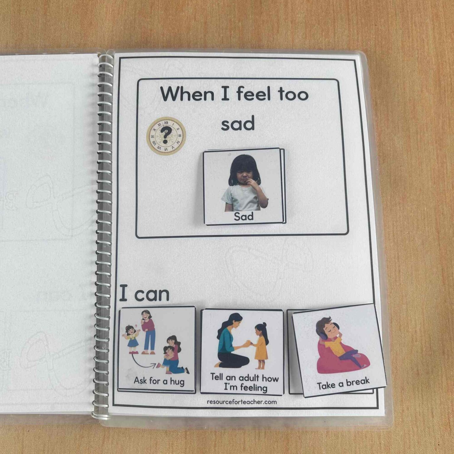 Self Regulation Visuals and Worksheets - Resource For Teacher