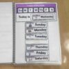 Daily Calendar Activities for Kindergarten