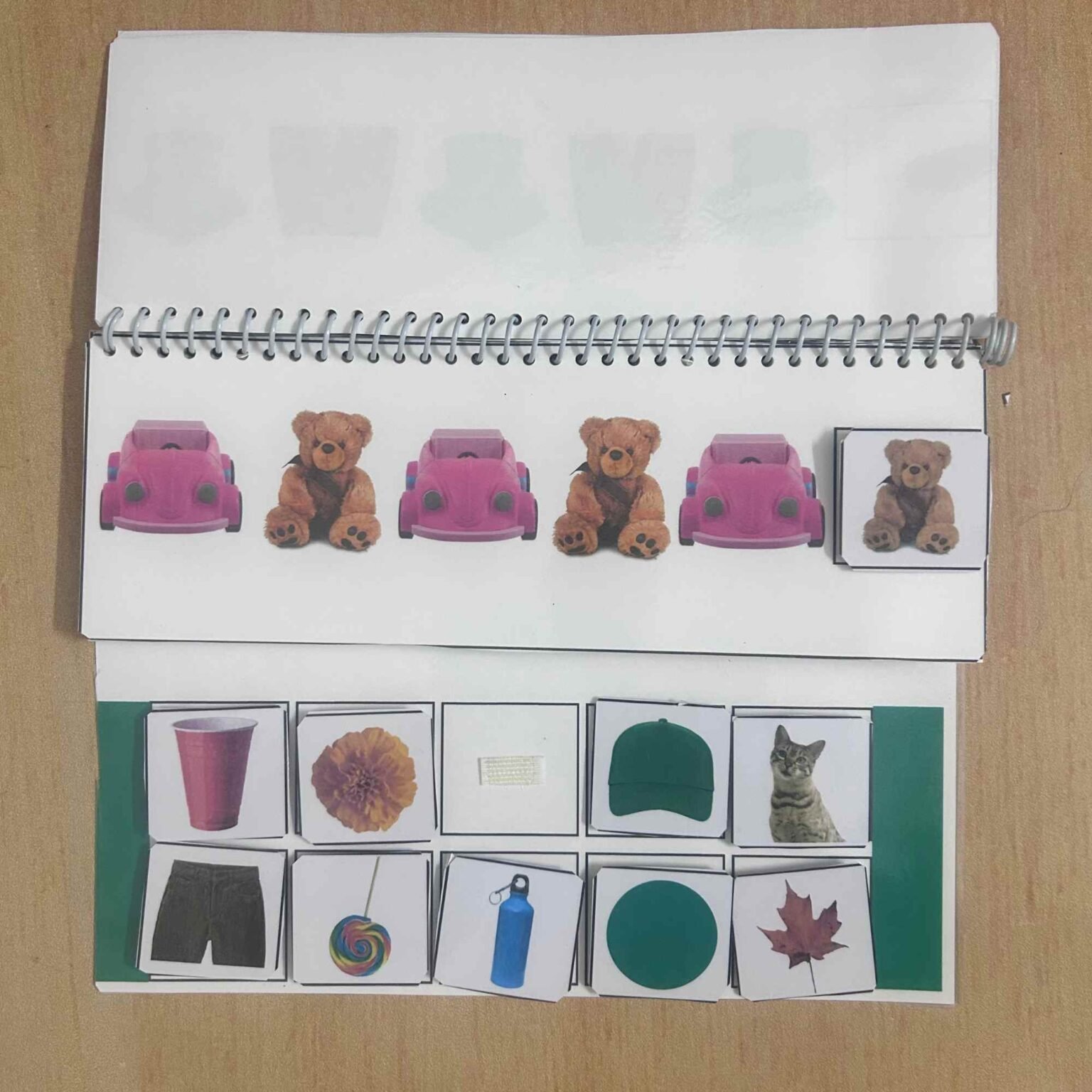 Simple AB Pattern for Kindergarten Adapted Book - Resource For Teacher