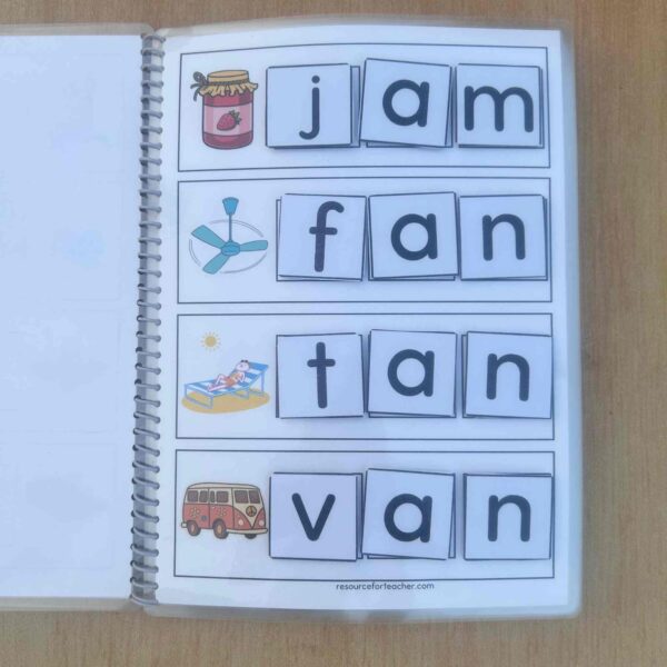 Simple 3-Letter CVC Words for Preschoolers - Image 3