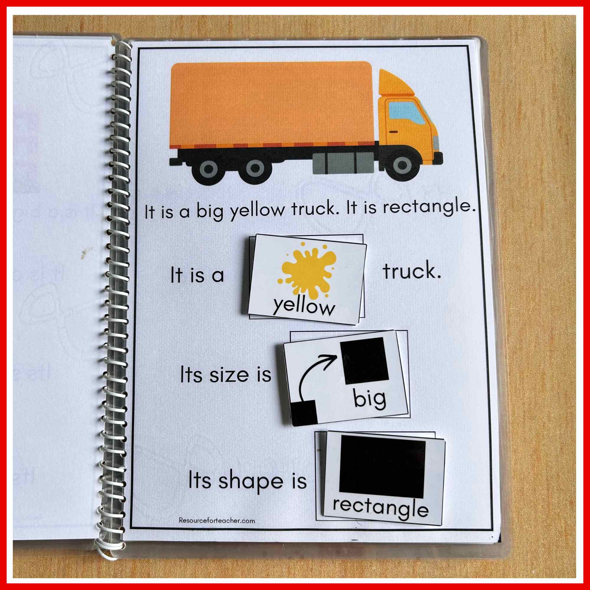 Adjectives Describe It | Adapted Book - Image 2