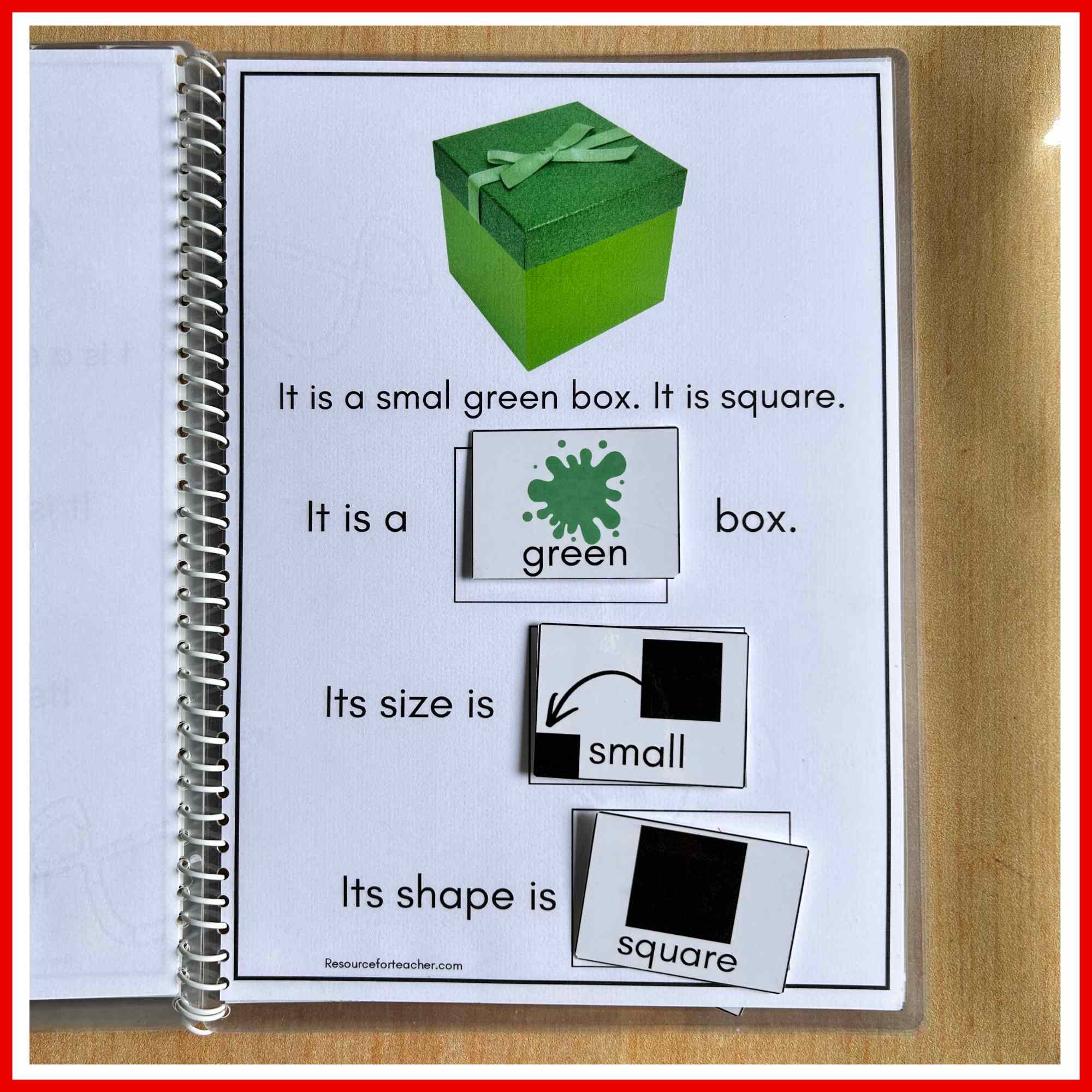 Adjectives Describe It | Adapted Book - Image 3