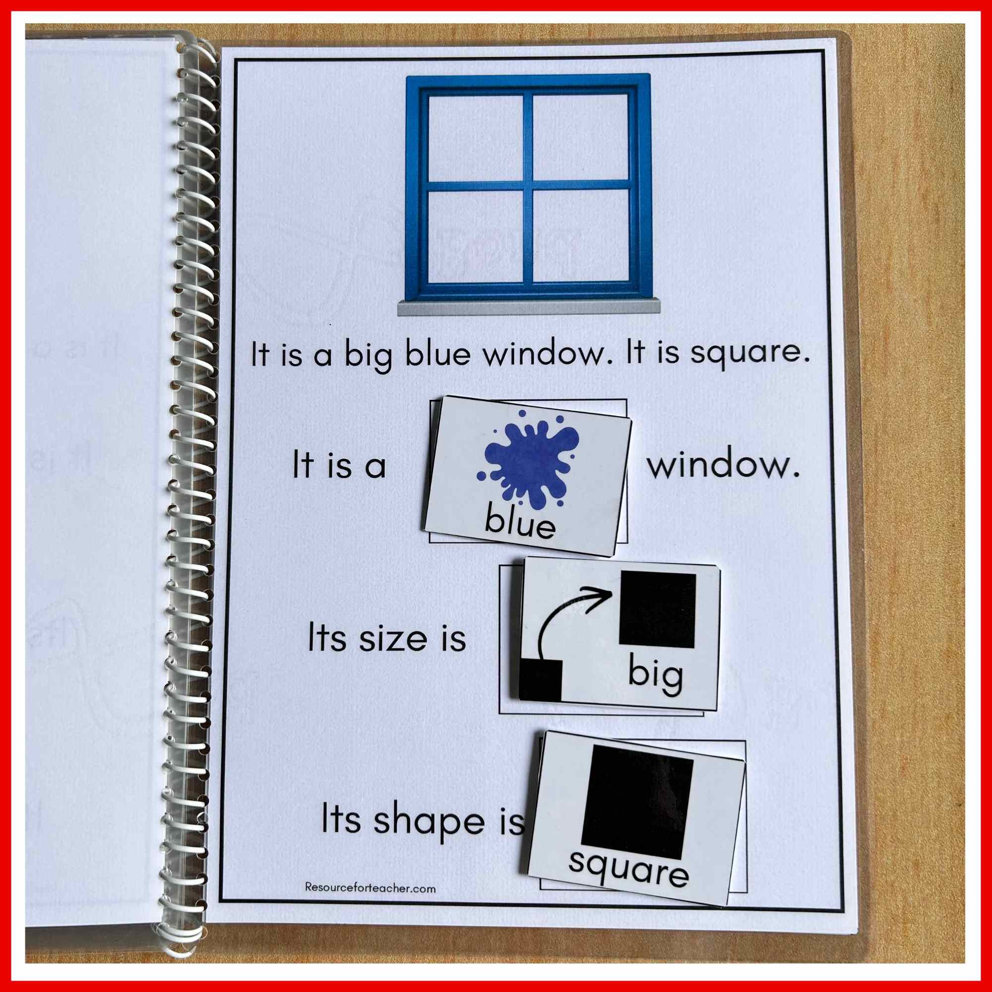 Adjectives Describe It | Adapted Book - Image 4