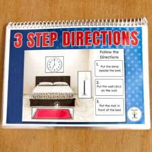 3 Step Following Directions