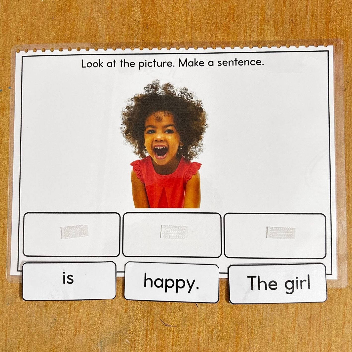 Simple Sentence Scramble Activity for Kindergarten - Image 3