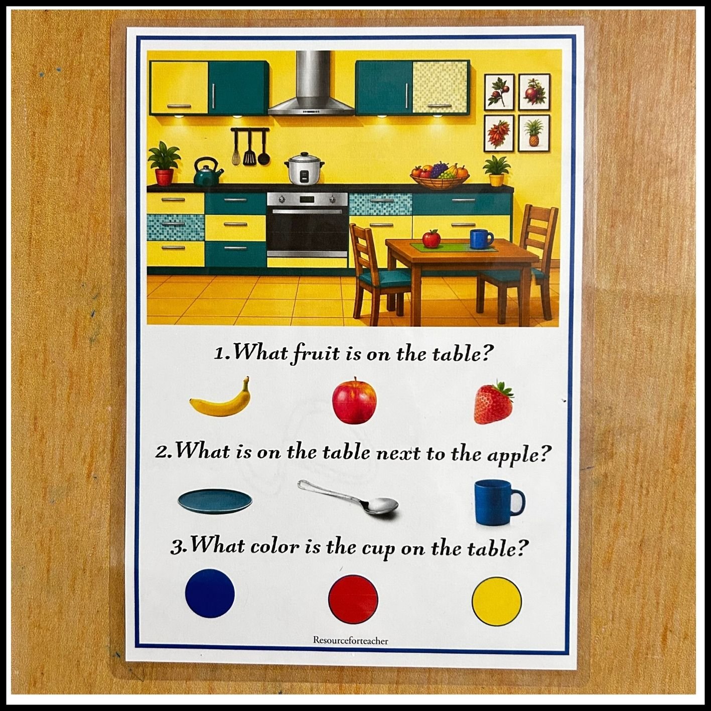 Picture Comprehension for Class 1 - Image 2