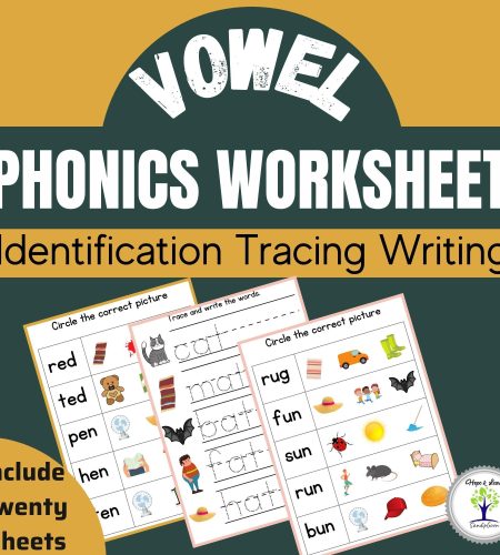 Phonics Worksheets for preschool and Kindergarten students